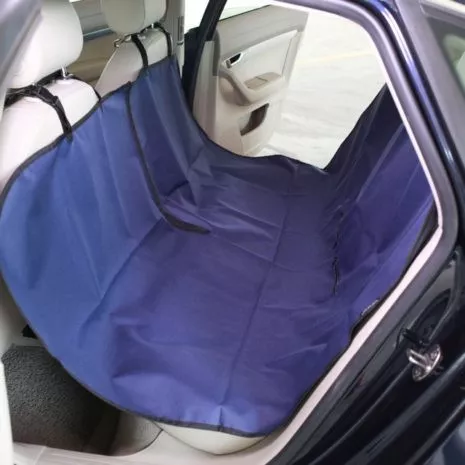 Raffwear rear seat cover in Navy Blue