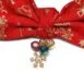 Golden Christmas Charm