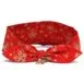 Golden Christmas Bandana Front