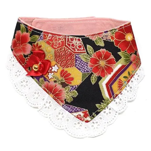 Oriental Blooms – Bandana for cats and small dogs