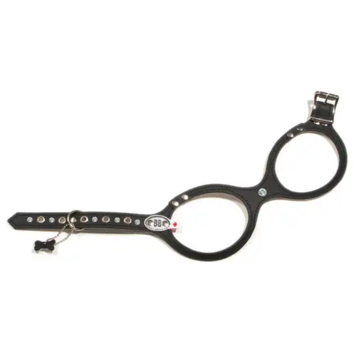 Buddy Belts Premium Harness (Black with Crystals)