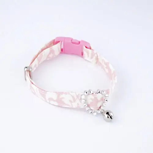 Ka’iulani Pink Safety Cat Collar with Bell