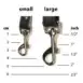 Clasp sizes