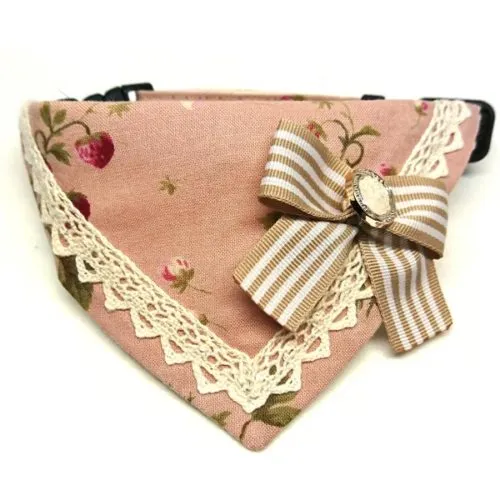 English Rose – Bandana for Cats & Small Dogs