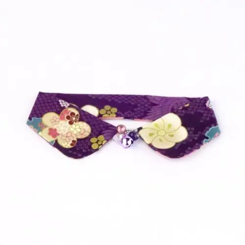 Floating Sakuras Decorative Collar (Purple)