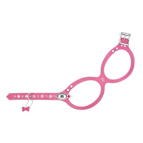 Hot Pink with Crystals