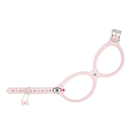 Pink with crystals