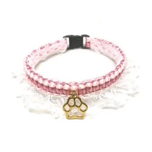 With a Twist: Pink Regal – Collar for Small Dogs